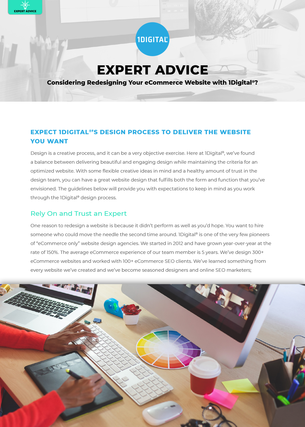 Expect 1Digital<sup>®</sup>’s Design Process to Deliver the Website You Want
