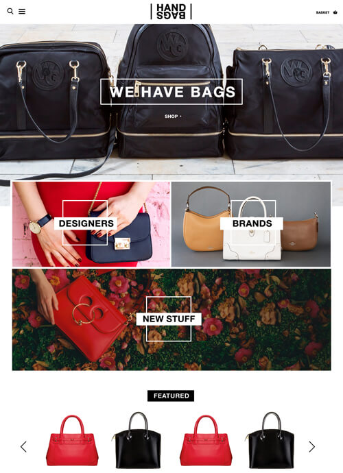 HandBags Template
