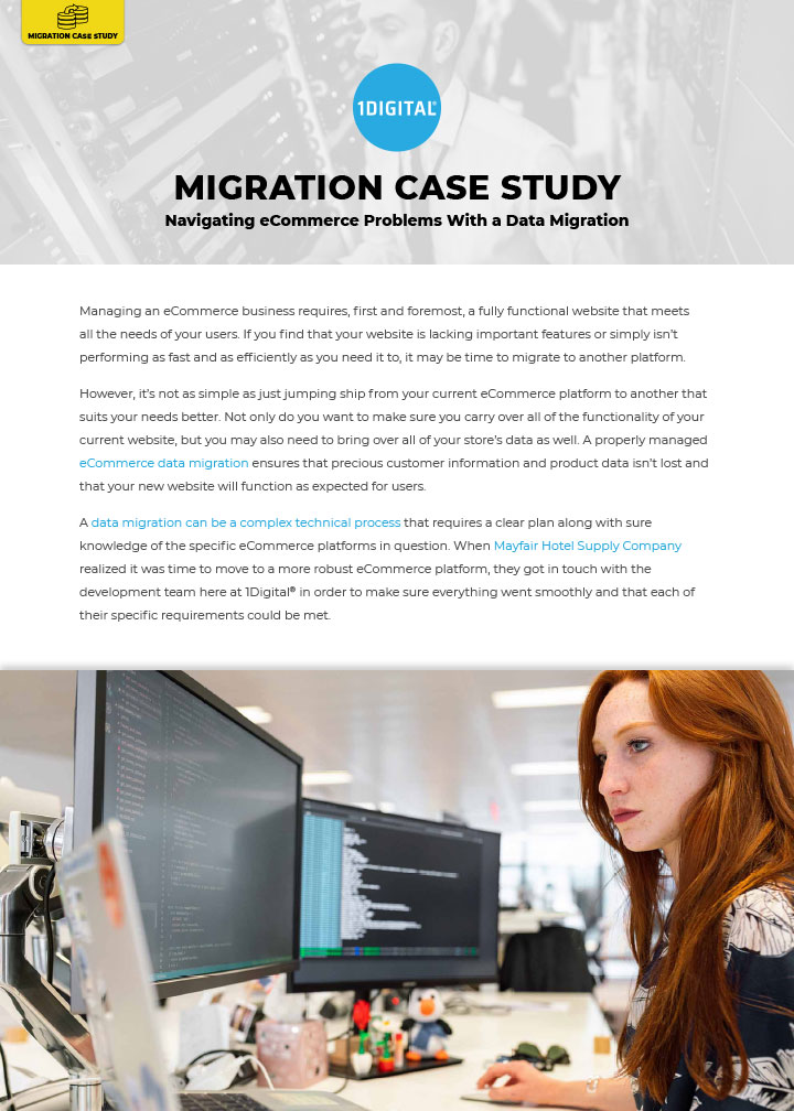 Navigating eCommerce Problems With a Data Migration