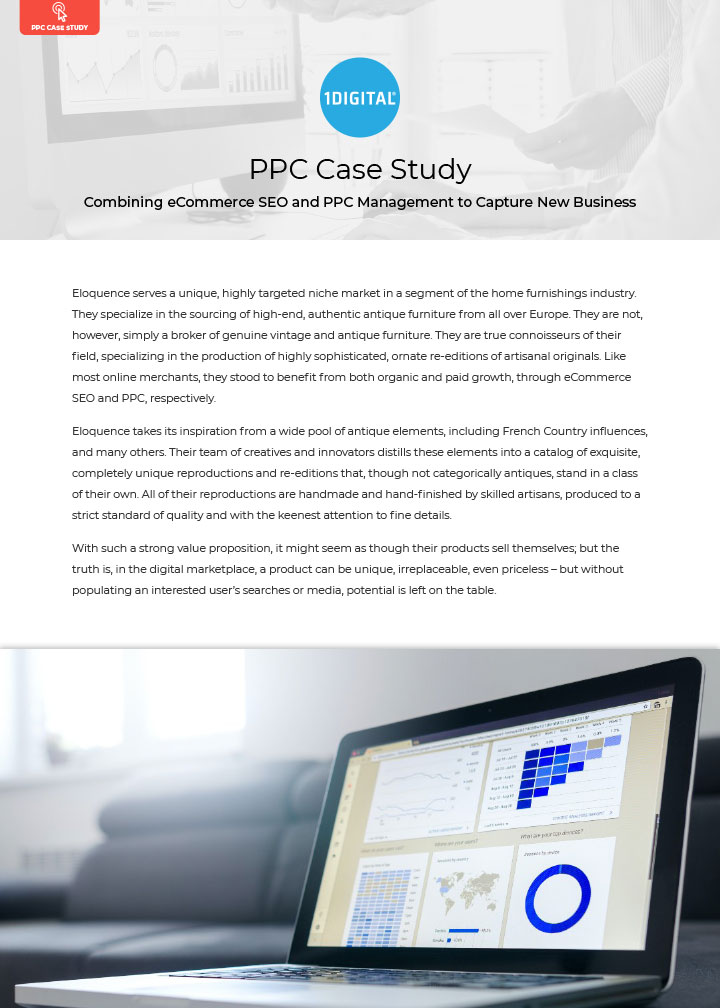 Combining eCommerce SEO and PPC Management to Capture New Business