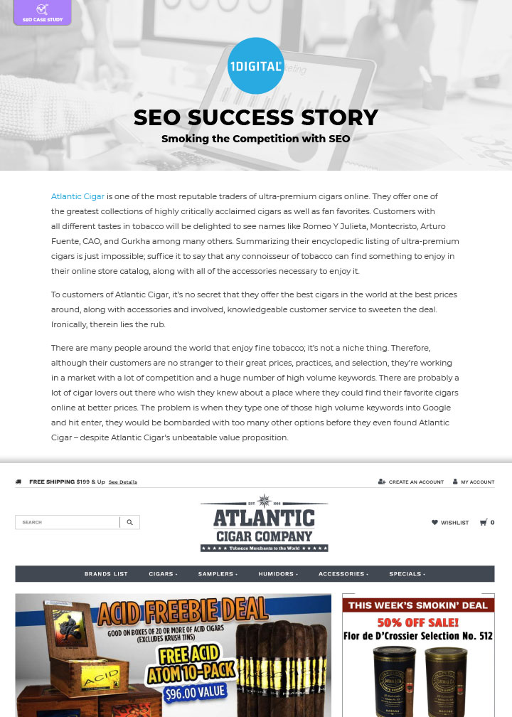 Smoking the Competition with SEO