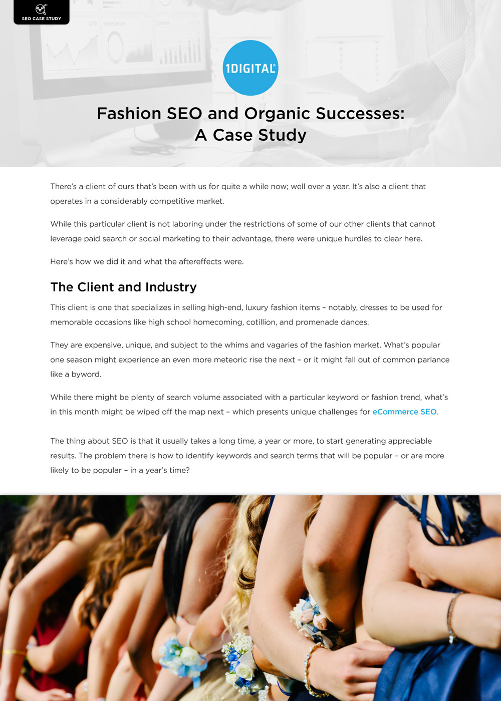 Fashion SEO and Organic Successes: A Case Study