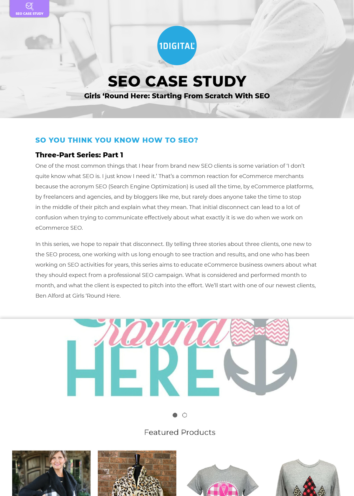 Girls ‘Round Here: Starting From Scratch With SEO